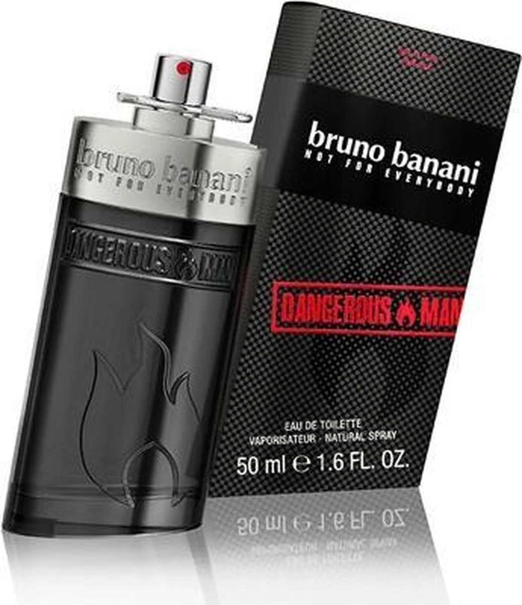 Bruno Banani Dangerous Man 50 Ml - Eau De Toilette - Herenparfum 16 Bruno Banani Dangerous Man 50 Ml - Eau De Toilette - Herenparfum - Afbeelding 16