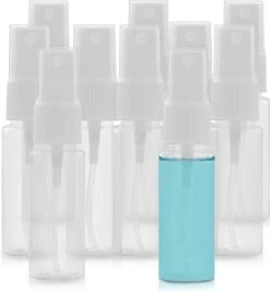 Belle Vous Mini 20ml Verstuiver Spray Flesjes (30 Pak) - Fijne Mist Spray Flesjes Met Doppen - Navulbaar Anti Lek Plastic Fles Voor Schoonmaken, Parfums, Essentiele Oliën – Reisformaat -Parfum Luxe Verkoopwinkel 1113x1200 1