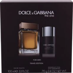 Dolce & Gabbana The One For Men Geschenkset - Eau De Toilette + Deodorant -Parfum Luxe Verkoopwinkel 1194x1200 3