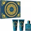 Versace Eros Pour Homme - Geschenkset - Eau De Toilette 50 Ml + Shower Gel 50ml + After Shave Balm 50ml