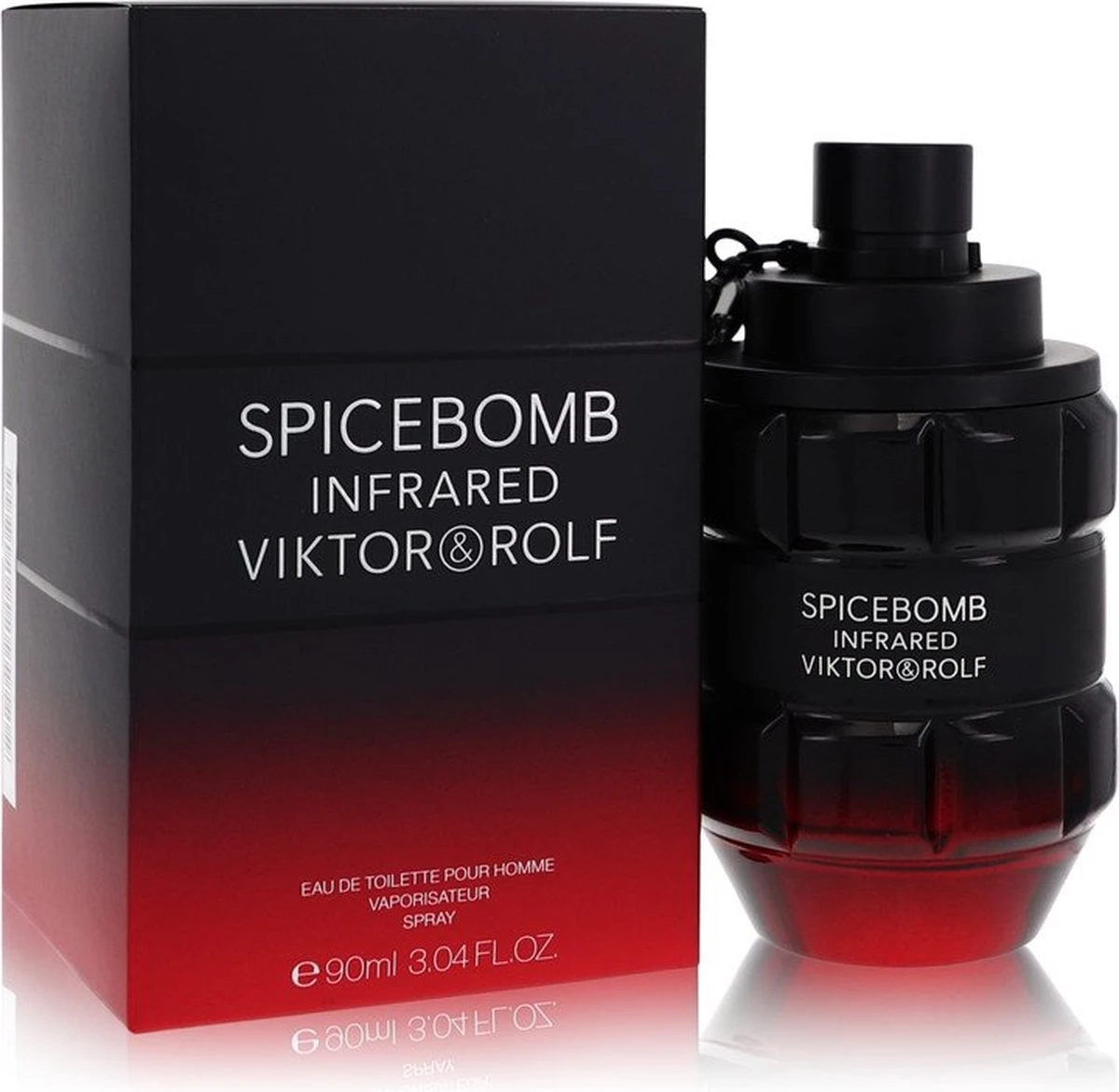 Viktor & Rolf Spicebomb Infrared Eau De Toilette Spray 90 Ml For Men - Afbeelding 6