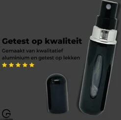 Cetins - Parfum Verstuiver Navulbaar - Mini Parfum Flesje - Reisflesje – Zwart -Parfum Luxe Verkoopwinkel 1200x1187 3