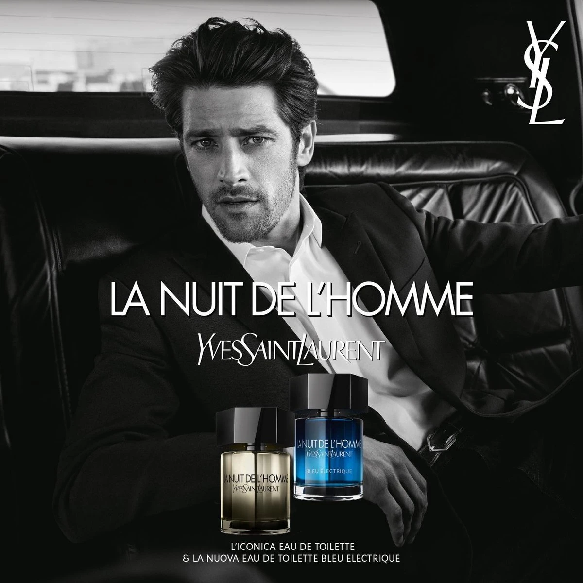 Yves Saint Laurent - Eau De Toilette - La Nuit De L'Homme Bleu Electrique - 100 Ml - Afbeelding 3