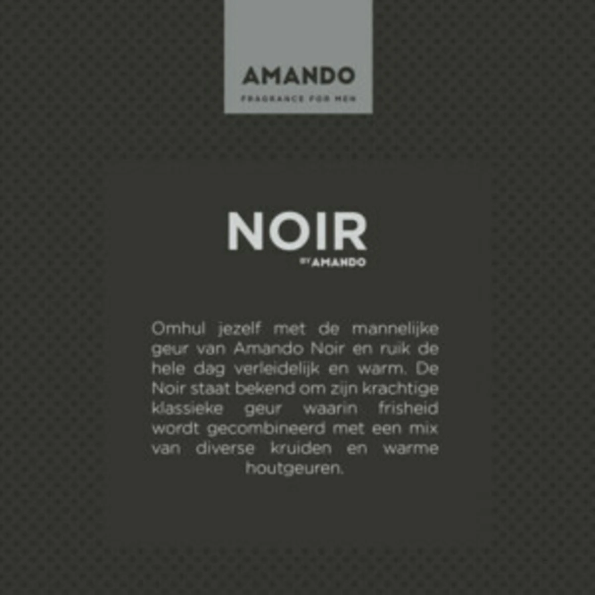 Amando Noir Aftershave 50 Ml - Afbeelding 5