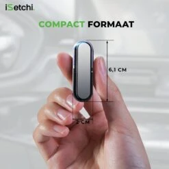 ISetchi Frisse Autoparfum - Autogeur - Met 4 Verschillende Geuren – Compact Formaat & Navulbaar - Metaal Ontwerp - Parfum Voor Luchtrooster Ventilatierooster -Auto Luchtje - Car Perfume -Parfum Luxe Verkoopwinkel 1200x1200 314