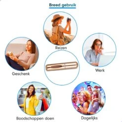 Merkloos Parfum Spray - Navulbare Parfum Verstuiver - Navulling Voor Parfum - Parfumverstuiver - Goudkleurig -Parfum Luxe Verkoopwinkel 1200x1200 372