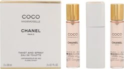 Chanel Coco Mademoiselle Geschenkset - Eau De Toilette + 2x Eau De Toilette Refill -Parfum Luxe Verkoopwinkel 1200x668 3