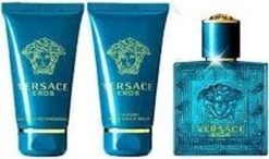 Versace - Eros Gift Of Mini 5 Ml, And Eros 25 Ml (After Shave Balm) Eros 25 Ml - Eau De Toilette - 5ML -Parfum Luxe Verkoopwinkel 1200x709