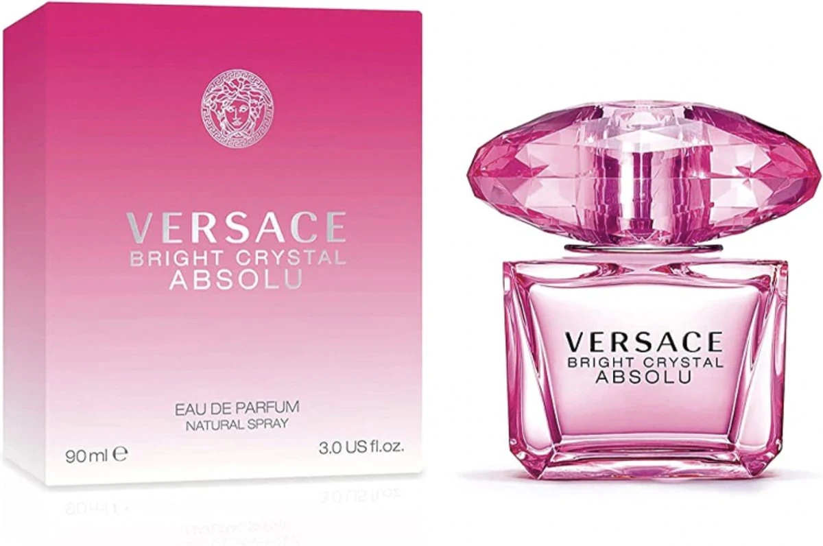Versace Bright Crystal Absolu 90 Ml - Eau De Parfum - Damesparfum - Afbeelding 5