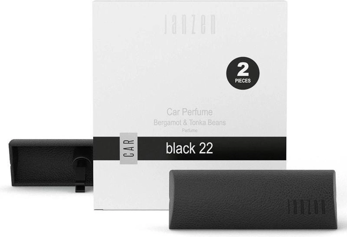 JANZEN Car Perfume Black 22 - Afbeelding 3