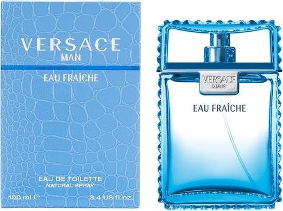 Versace Man Eau Fraiche - Eau De Toilette - 200 Ml - Afbeelding 3