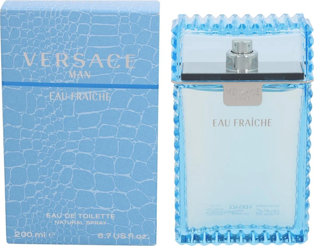 Versace Man Eau Fraiche - Eau De Toilette - 200 Ml - Afbeelding 8