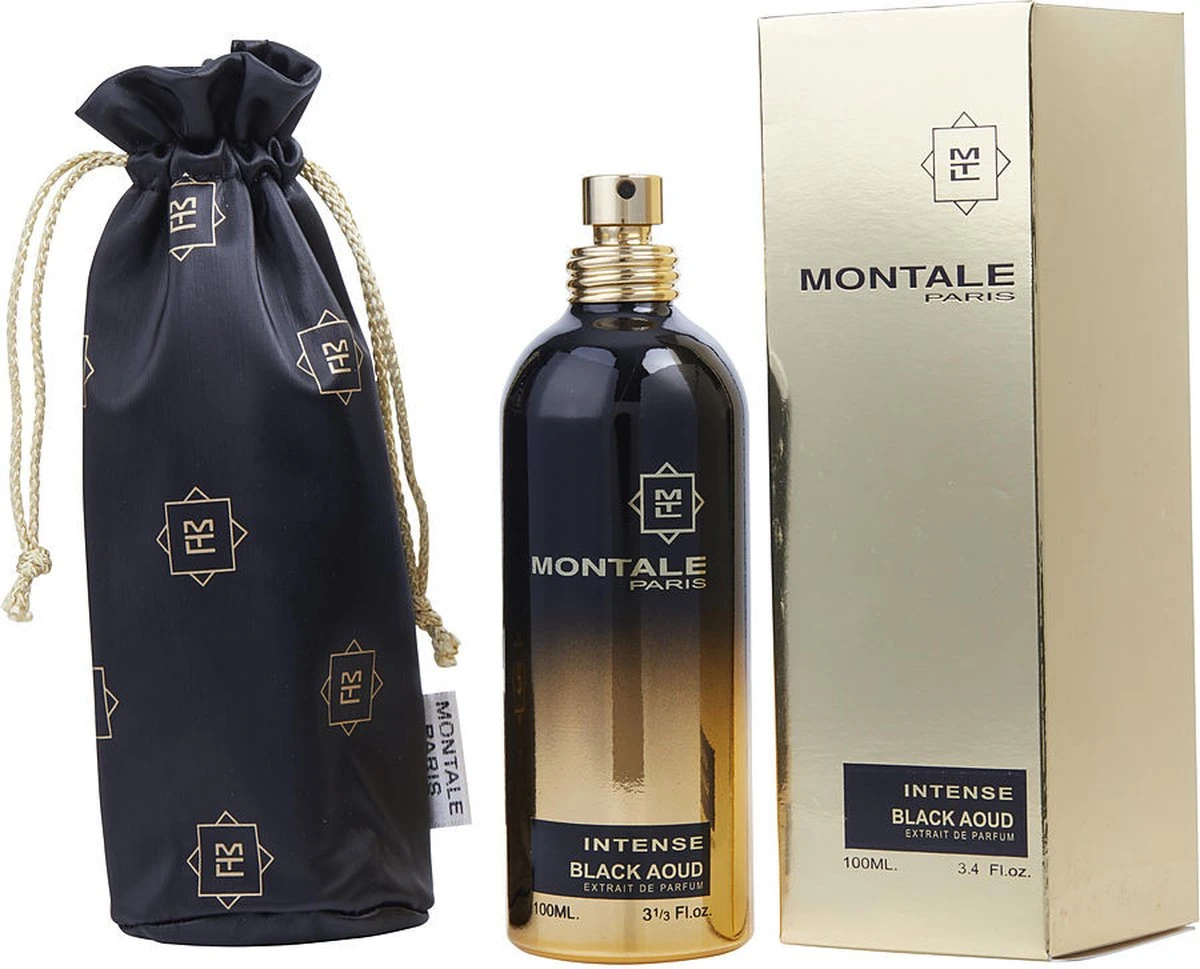 Montale Black Aoud Intense Eau De Parfum 100ml 2 Montale Black Aoud Intense Eau De Parfum 100ml - Afbeelding 2