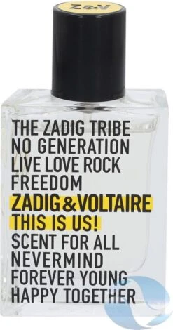 Zadig & Voltaire This Is Us! 30 Ml - Eau De Toilette - Unisex -Parfum Luxe Verkoopwinkel 630x1200