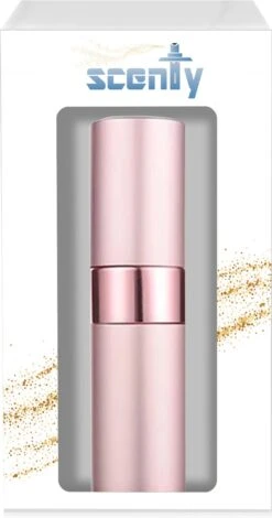 Scenty - Parfum Verstuiver Navulbaar - Mini Parfum Flesje - Reisflesje - Lichtroze -Parfum Luxe Verkoopwinkel 630x1200 8