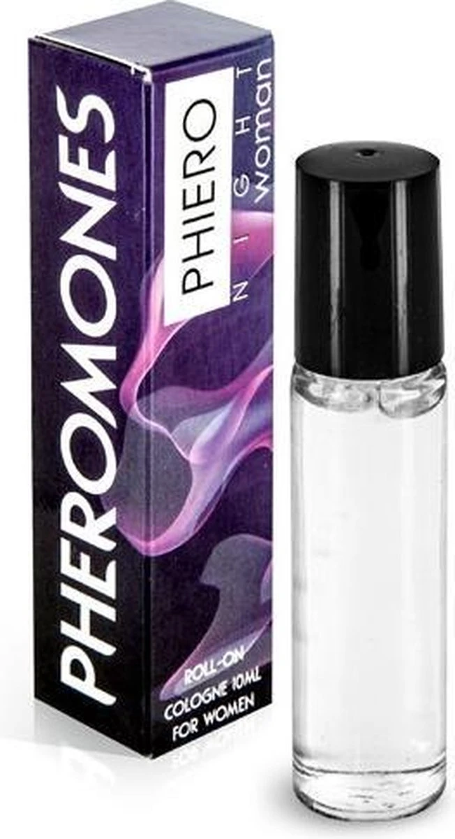 500Cosmetics Phiero Night Woman - Eau De Parfum - Met Feromonen - Roll-on Formaat - Voor Vrouwen - 10ml - Afbeelding 7