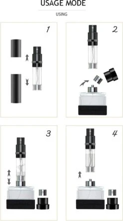 Hervulbare Parfumverstuiver-5ml-Mini Parfumverstuiver-Kleine Spuitfles Voor Parfum-Lege Parfumflesje Voor Op Reis Glasspray Draagbaar Parfumpakket Met Lederen Hoes - Mandarijn Groen -Parfum Luxe Verkoopwinkel 671x1200 1