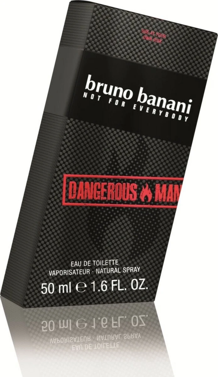 Bruno Banani Dangerous Man 50 Ml - Eau De Toilette - Herenparfum 2 Bruno Banani Dangerous Man 50 Ml - Eau De Toilette - Herenparfum - Afbeelding 2
