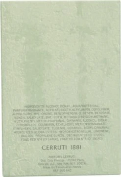 Cerrutti 1881 100 Ml - Eau De Toilette - Herenparfum -Parfum Luxe Verkoopwinkel 819x1200