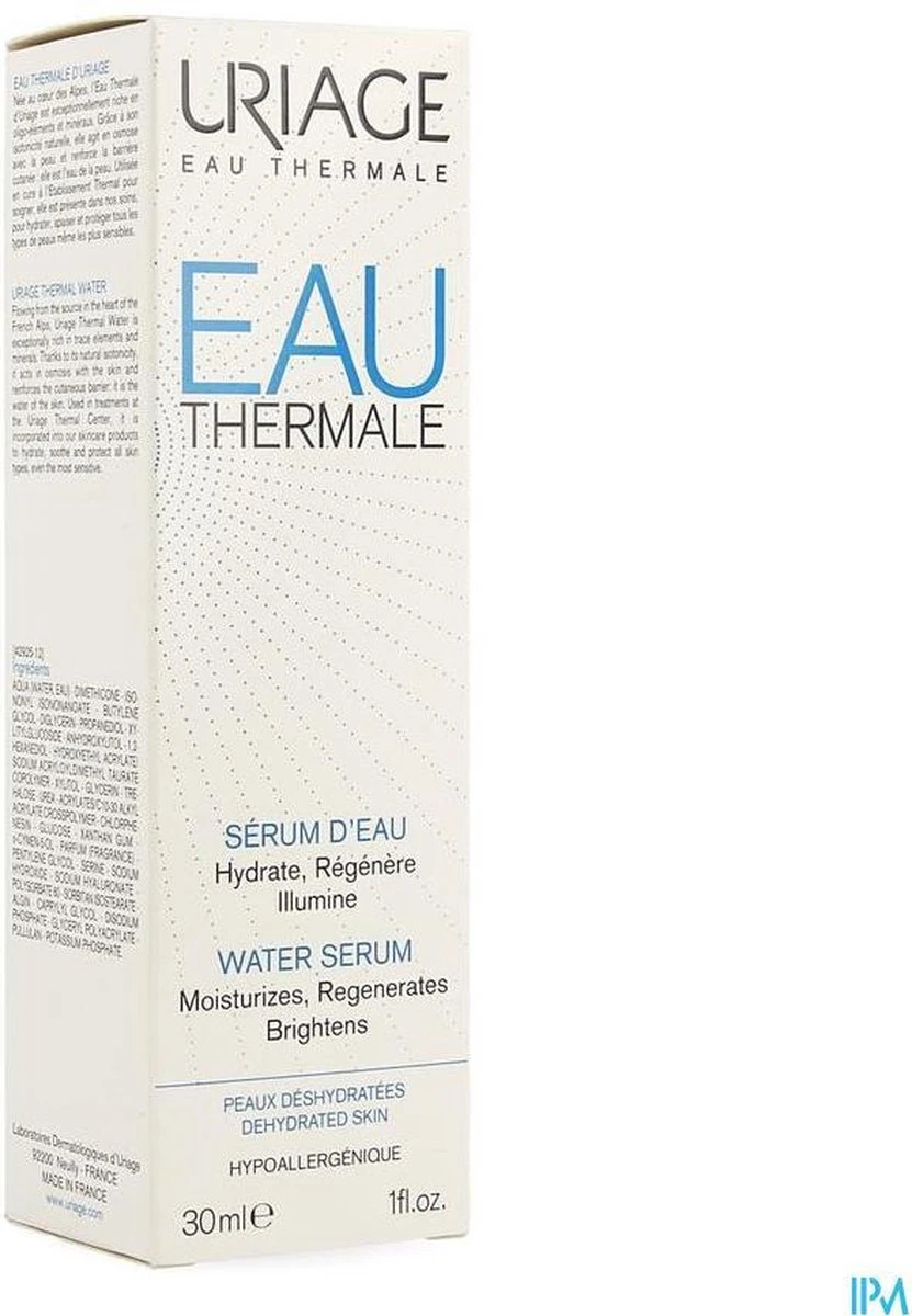 Uriage - Eau Thermale Water Serum - Moisturizing Facial Serum - Afbeelding 6