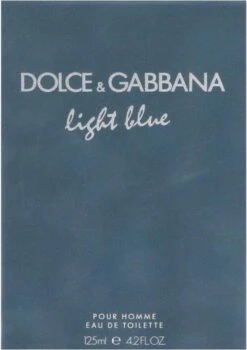 Dolce & Gabbana Light Blue 125 Ml - Eau De Toilette - Herenparfum -Parfum Luxe Verkoopwinkel 846x1200 3