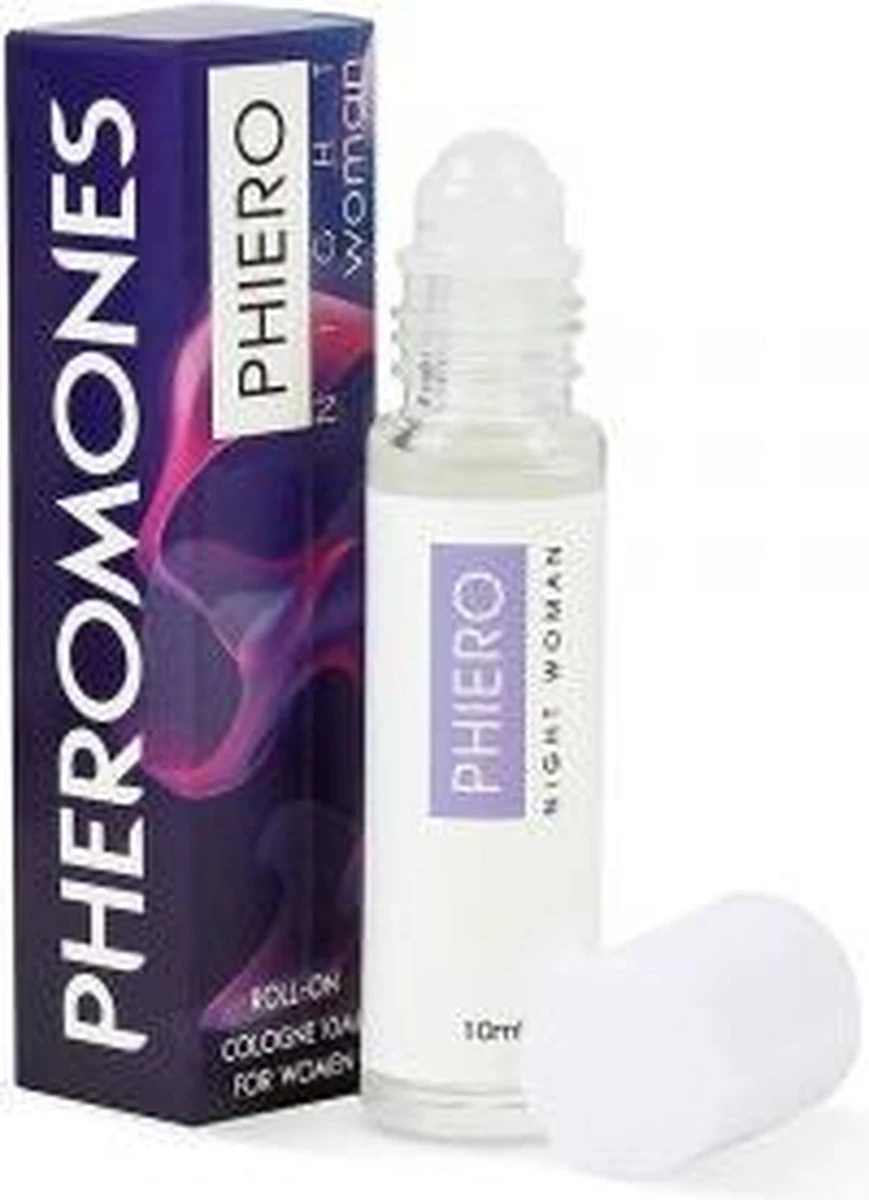 500Cosmetics Phiero Night Woman - Eau De Parfum - Met Feromonen - Roll-on Formaat - Voor Vrouwen - 10ml - Afbeelding 8