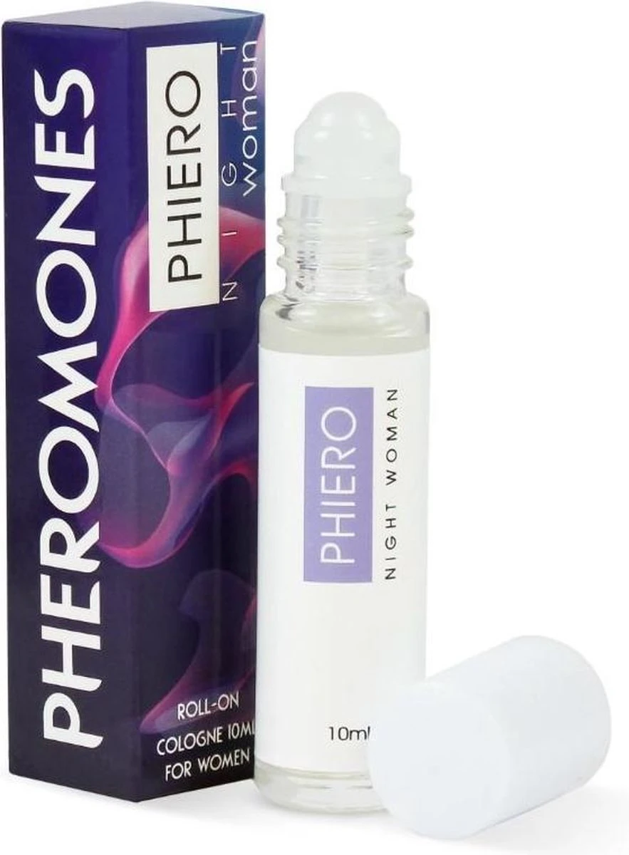 500Cosmetics Phiero Night Woman - Eau De Parfum - Met Feromonen - Roll-on Formaat - Voor Vrouwen - 10ml - Afbeelding 6