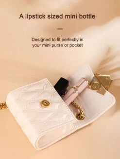 Hervulbare Parfumverstuiver-5ml-Mini Parfumverstuiver-Kleine Spuitfles Voor Parfum-Lege Parfumflesje Voor Op Reis Glasspray Draagbaar Parfumpakket Met Lederen Hoes - Mandarijn Groen -Parfum Luxe Verkoopwinkel 910x1200 3