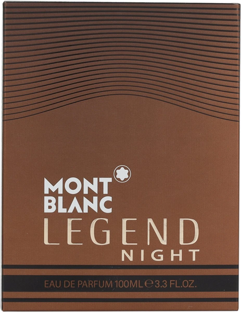 Mont Blanc Legend Night 100 Ml- Eau De Parfum - Afbeelding 4