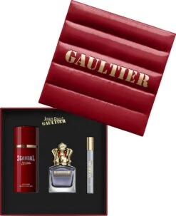 Jean Paul Gaultier Scandal Pour Homme Giftset - 50 Ml Eau De Toilette Spray + 10 Ml Eau De Toilette Tasspray + 150 Ml Deospray - Cadeauset Voor Heren -Parfum Luxe Verkoopwinkel 979x1200 3